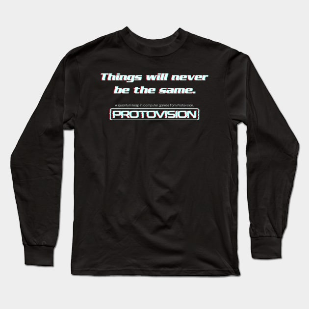 WarGames - Protovision Long Sleeve T-Shirt by Sachpica